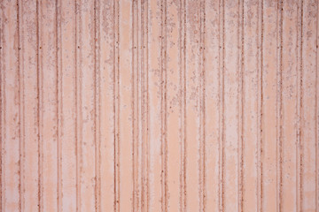 Light Pink Corrugated metal texture surface steel background