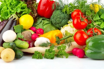 Obraz na płótnie Canvas Group of different vegetables