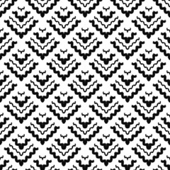 Hand drawn painted seamless pattern. Vector illustration