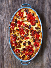 rustic italian baked vegetable ragu