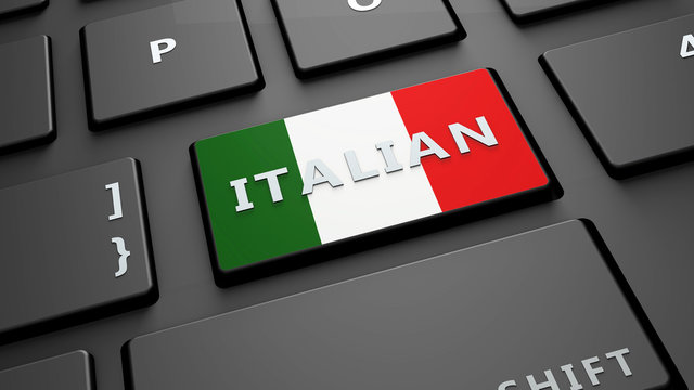 italian flag keyboard