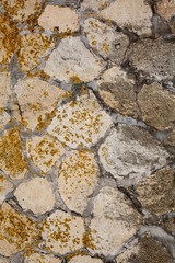 Background of a stone wall texture