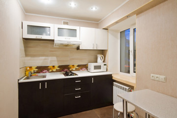 Kitchen Interior Design Architecture Stock Images