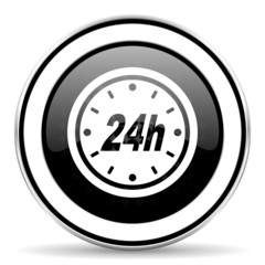 arrow icon, black chrome button