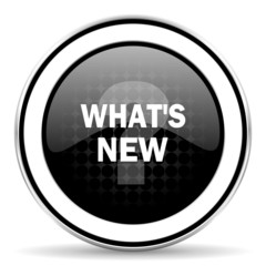 new icon, black chrome button