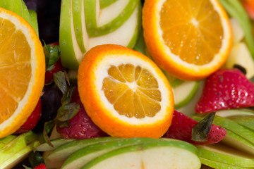 Fresh fruit party plate