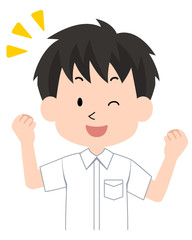 男子・学生〈学ラン制服・夏〉4