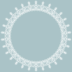 Damask Vector Orient Pattern