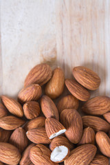Almond background