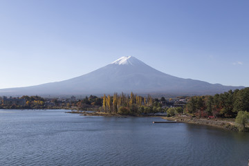 Mt.Fuji in autumn, Japan