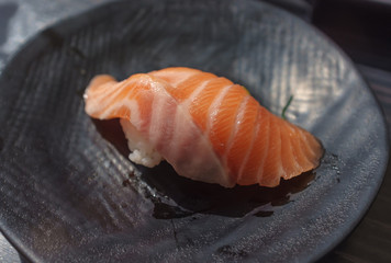 Fresh Salmon Sushi