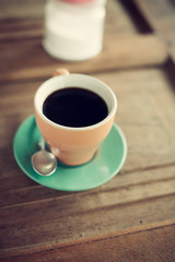 Black coffee