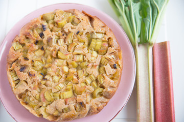 Rhabarber Kuchen