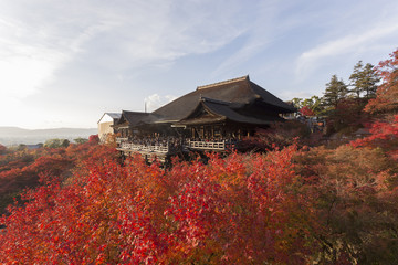 Fototapeta na wymiar Kiyomizu Temple in Kyoto, Japan