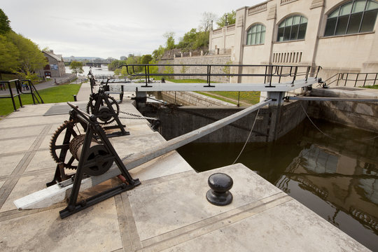 canal lock winches Ottawa