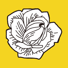 Fototapeta premium flower doodle