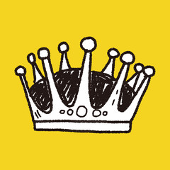 crown doodle