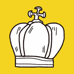 crown doodle