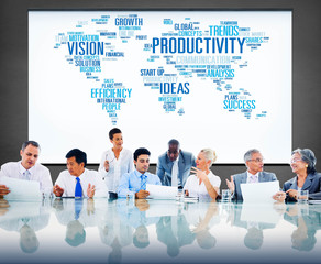 Productivity Vision Idea Efficiency Growth Success Solution Conc
