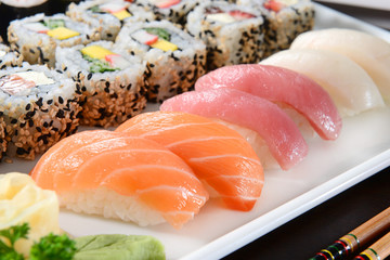 Colorful Japanese food
