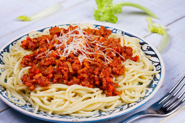 Spaghetti with Bolognese Sauce