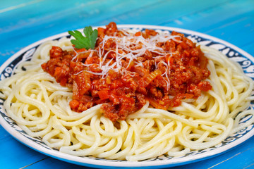 Spaghetti with Bolognese Sauce