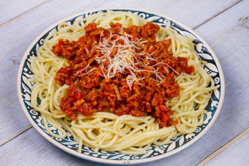 Spaghetti with Bolognese Sauce