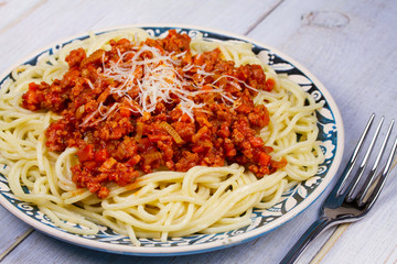 Spaghetti with Bolognese Sauce