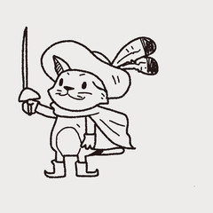 Puss In Boots doodle