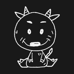 Chinese Zodiac sheep doodle drawing