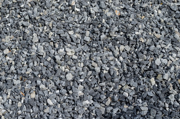 Crushed gravel texture
