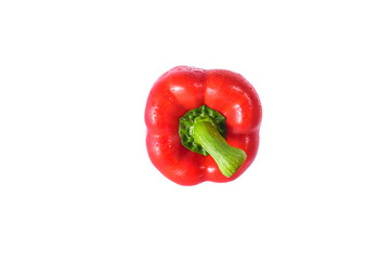 colorful paprika peppers on background