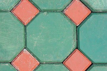 Color worm blocks pattern.