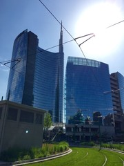 Milano, i grattacieli di Piazza Gae Aulenti