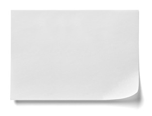 note paper push pin message