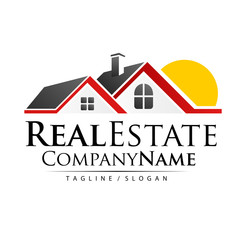 Property Real Estate logo icon vector