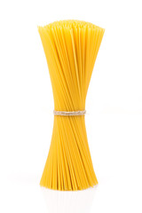 Uncooked pasta spaghetti macaroni