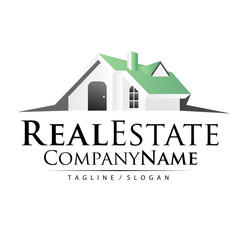 Property Real Estate logo icon vector
