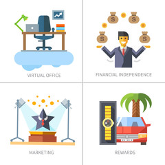 Business and finance, marketing and management