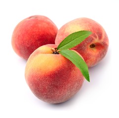Fototapeta na wymiar Peach fruits