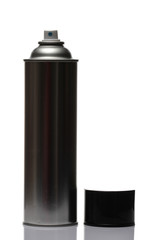 spray bottle, isolated on white background.