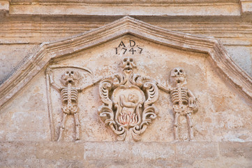 Purgatory church. Matera. Basilicata. Italy. 