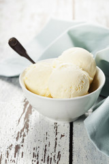 Vanilla ice-cream