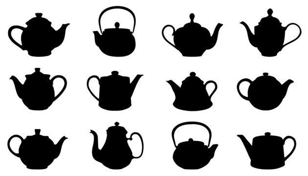 teapot silhouettes