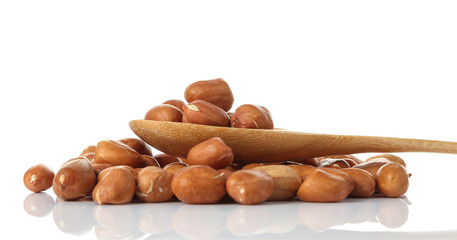 Peanuts Isolated on a white background