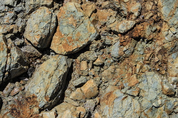 Natural seaside slate rock background