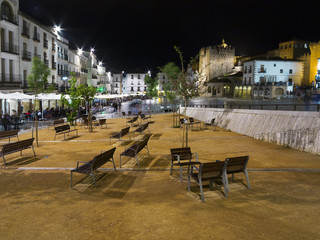 Plaza Mayor de Cáceres. Extremadura