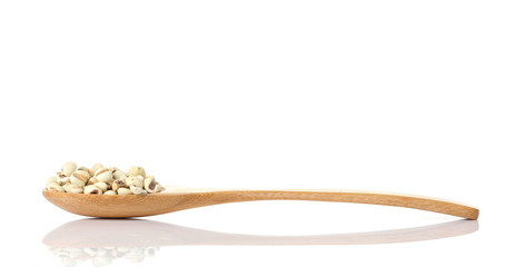 Millet on white background