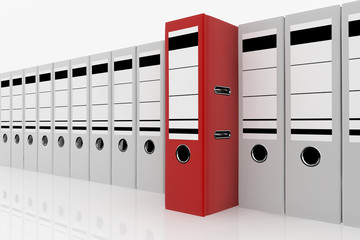 Database storage concept.