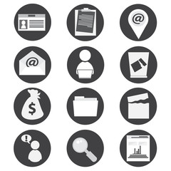 office and business icons